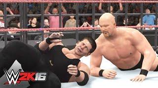 "Stone Cold" Steve Austin vs. Mr. McMahon: WWE 2K16 2K Showcase walkthrough - Part 14