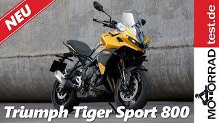 Triumph Tiger Sport 800 | Neues Cross-Over Bike für 2025