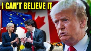 Canada Takes FINAL Decision to Leave US markets and Trade with EU & Asia...NOW WHAT?