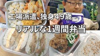 【借金、派遣男の作るリアルな独身弁当】【彼女いない歴49年】