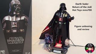 Darth Vader Return of the Jedi Hot Toys mms700 - figure unboxing and review