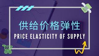 【经济学课程】 第七课 || Elasticity of Supply 供给的弹性