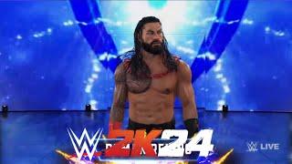 WWE 2K24 Roman Reigns Updated Custom Entrance