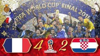 Francia 4-2 Croacia | Final Mundial Rusia 2018 | Resumen y Goles HD TV Azteca 1080p