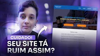 Você precisa atualizar o seu site - URGENTE