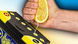 We fill a battery with lemon juice - will it work?