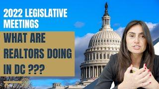 National Association of Realtors Legislative Meetings 2022 - behind the scenes with Corina Silva