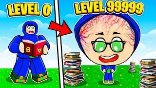 Gaining 530,000 IQ in Roblox Big Brain Simulator 