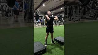 Strongman lifts 7 8-Balls for fun  #strong #gains #strongman #shorts