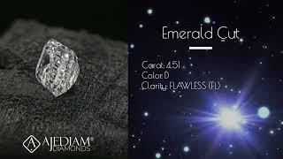 Emerald Cut  D FL  4.51 carat  Type IIA  Ajediam Diamonds®