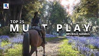 Top 25 HUGE "NEWLY RELEASED" Mobile Games of MARCH 2025