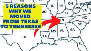 Our 5 reasons for moving to Tennessee!