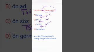 EFSANE BİLGİ  TYT / KPSS / LGS #tyttürkçe #kpsstürkçe #yazımkuralları #lgs