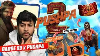 Pushpa In Free Fire Amazing Reactions & Gameplay | Badge99