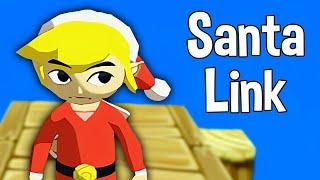 Wind Waker Randomizer but Link Turned Into Santa