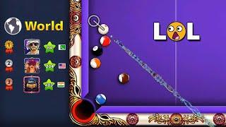 Never give up  Hacker Loses  Level 84 Rank 1 in world Pro 8 Ball Pool