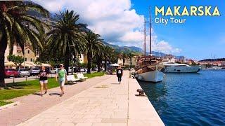 Makarska Croatia  |4K Makarska riviera City Tour 2023