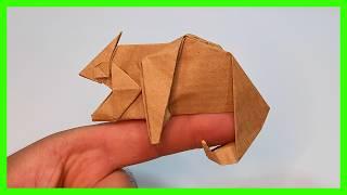 ⩥ Cómo hacer un CAMALEÓN de ORIGAMI