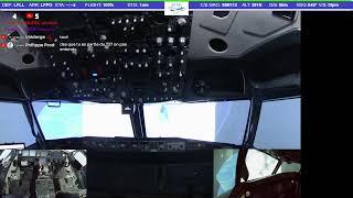 ️ Flight from Lyon (LFLL) to Orly (LFPO)️ MSFS  HOMECOCKPIT 737 FR IVAO ️