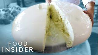 How Italy’s Biggest Mozzarella Balls Are Made | Regional Eats