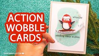 Action Wobble Winter Cards