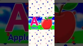 A for Apple ABCD Capital letter A to z #study #point #abcd #youtubeshorts #trending #study #
