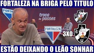 FORTALEZA 3 X 0 VASCO LEÃO GOLEIA E SONHA COM TITULO BRASILEIRO 2024! INVICTO NO CASTELÃO