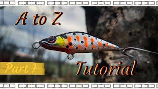How to make a trout minnow lure. Part one