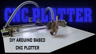 How To Make A DIY CNC Plotter At Home | Arduino Based CNC Plotter