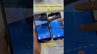 iPhone 12 Pro Max Vs iPhone 14 Pro Max // Que Cámara es Mejor? #camara #iphone #comparativa #apple