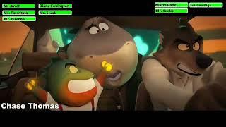 The Bad Guys (2022) Final Battle with healthbars 1/4