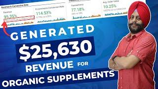 Digital Marketing For Organic Supplements | Internet Marketing For Vitamin D Supplement Store