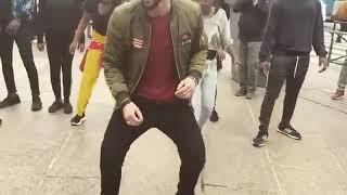 White Man Masters The African Dance #Fire 