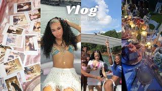 VLOG | Boat Party | Dinner Party w/ private chef | New Hairstyles | Sushi Date &More!