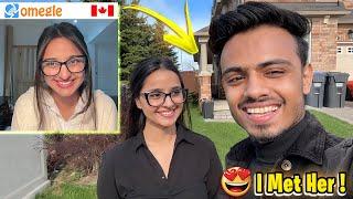 OMEGLE TO CANADA️-OMEGLE TO REAL LIFE FINALLY I MET HER IN REAL LIFE | @ItsKunal Vlog