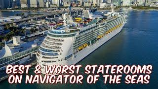 Best & Worst Cruise Staterooms on Royal Caribbean's Navigator of the Seas