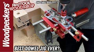 How to use the Cam-A-Line Dowel Guide + Helpful Layout Tips: End Table Build PT. 1