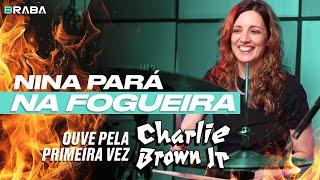 NINA PARÁ toca pela primeira vez: Me Encontra - Charlie Brown Jr (BRUNO GRAVETO) | Braba Na Fogueira