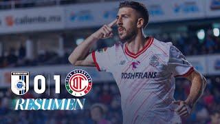 QUERÉTARO 0-1 TOLUCA J12 | GOL de PAULINHO = TRIUNFO de TOLUCA