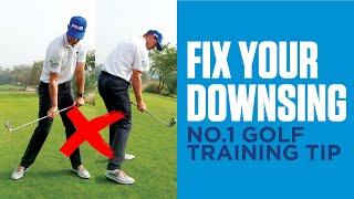 Incredible drill to master the downswing in golf!