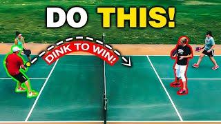 How to BEAT Pro Tennis Players in Pickleball - The EASY Way!