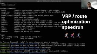 Vehicle routing problem / VRP optimization speedrun