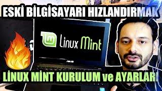 Eski Bilgisayarı Hızlandırma | Linux Mint Kurulumu ve İnce Ayarları