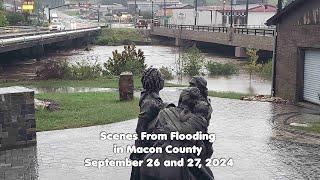 Scenes From Flooding in Macon County (September 2024) | Macon Media