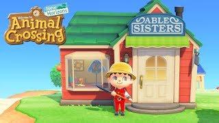 How to Build the Able Sisters Shop in Animal Crossing New Horizons