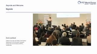 DORIS LEUTHARD, KEYNOTE AND WELCOME, 5TH PCF WORLD SUMMIT