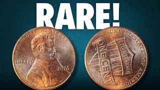 Don't Spend 2016 Pennies - They are Rare Coins!