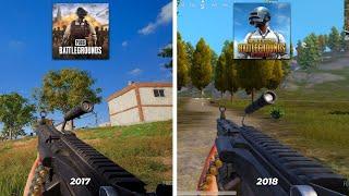 Pubg PC VS Pubg Mobile- Comparison,Physics | Comparison Gameplay Pubg PC VS Pubg Mobile |