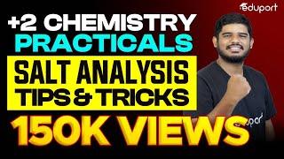 Plus Two Chemistry Practicals | Salt Analysis | Tricks & Tips | Eduport Plus Two