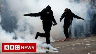 France paralysed by biggest strike in years - BBC News